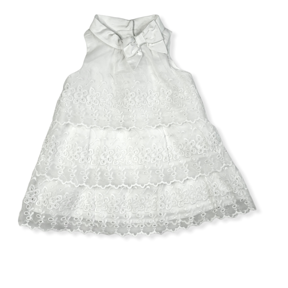 Janie and Jack white formal dress
